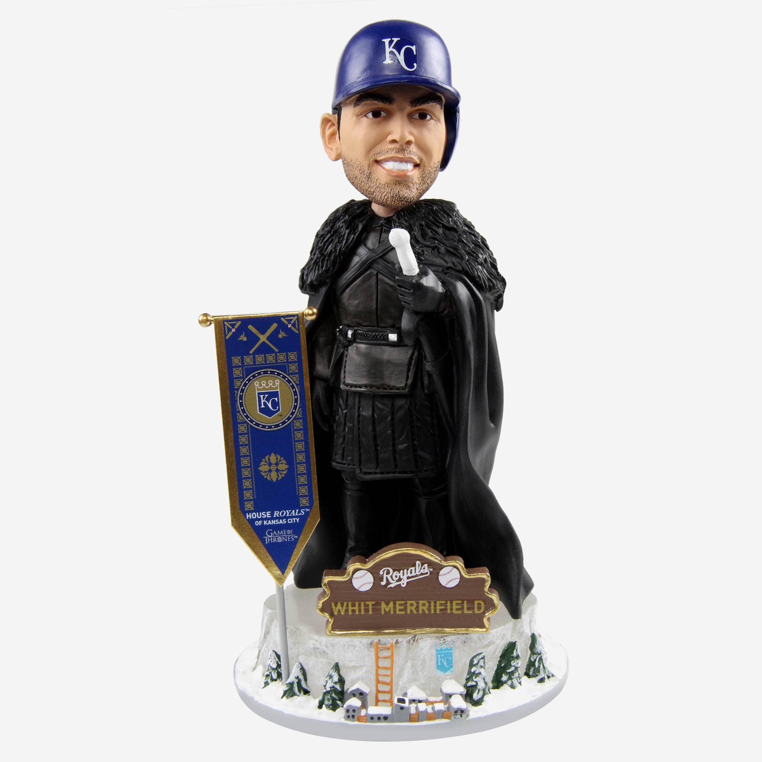 Whit Merrifield Kansas City Royals 2022 City Connect Bobblehead FOCO