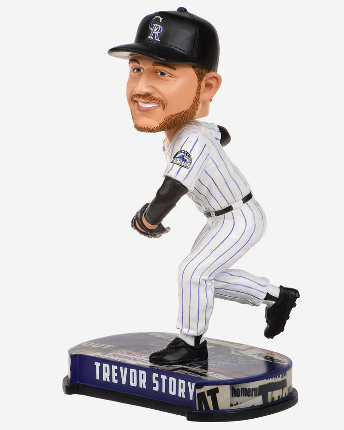 Trevor Story Colorado Rockies Headline Bobblehead FOCO - FOCO.com