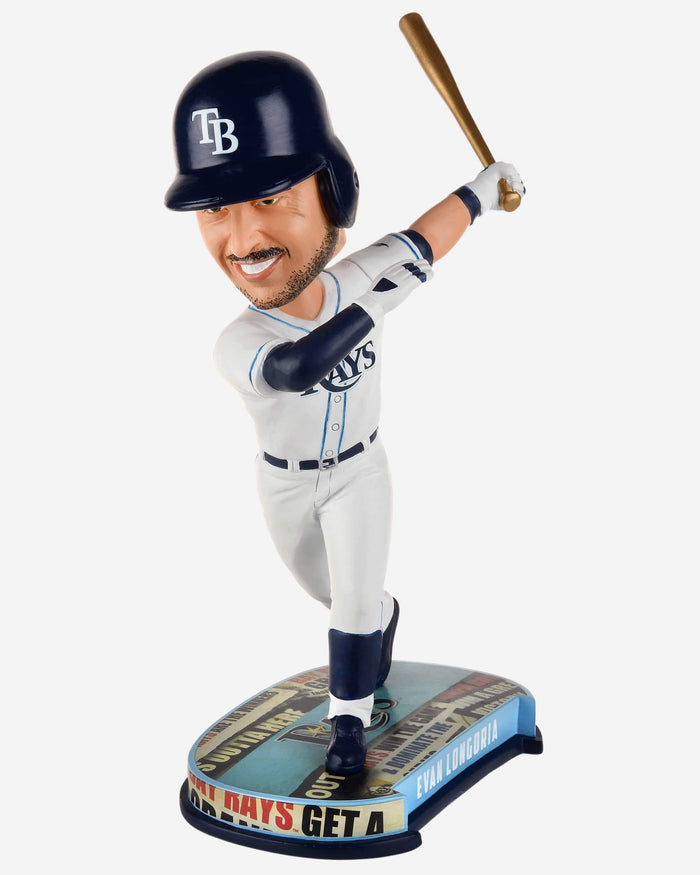 Evan Longoria Tampa Bay Rays Headline Bobblehead FOCO - FOCO.com