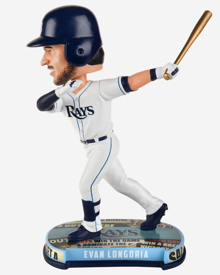 Evan Longoria Tampa Bay Rays Headline Bobblehead FOCO - FOCO.com