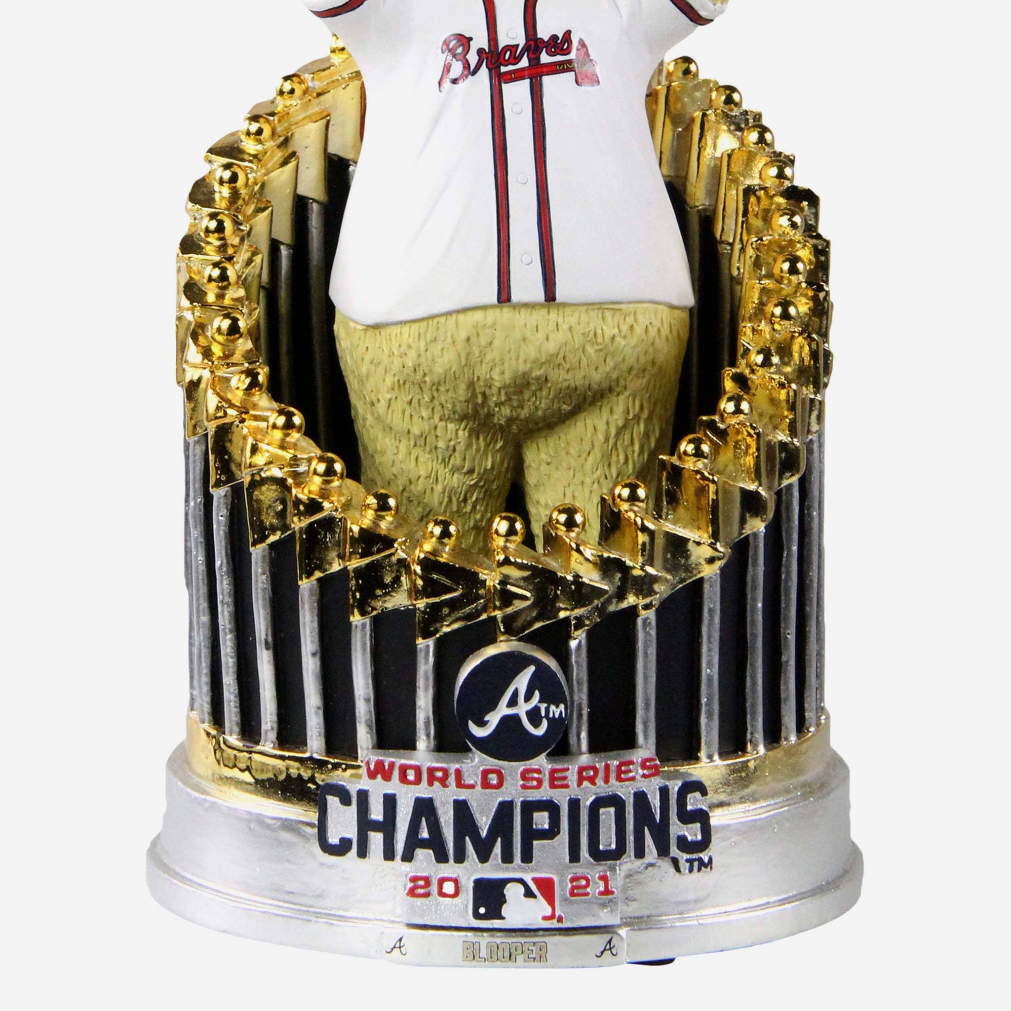 Atlanta Braves Champions City Connect Gold Custom Jersey - All