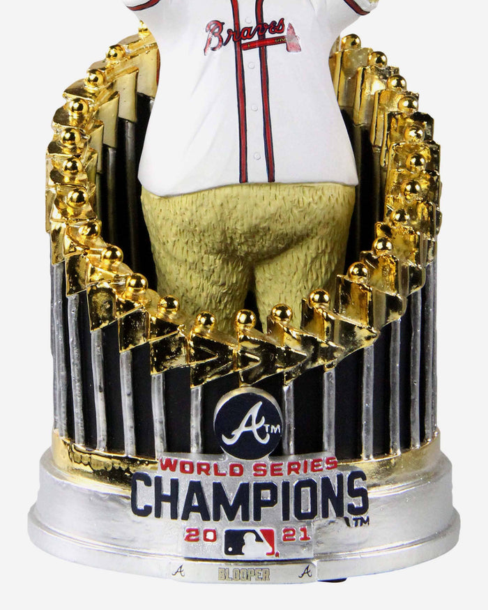 Atlanta Braves 2021 World Series Champions Medium Plush Mascot With Pe FOCO