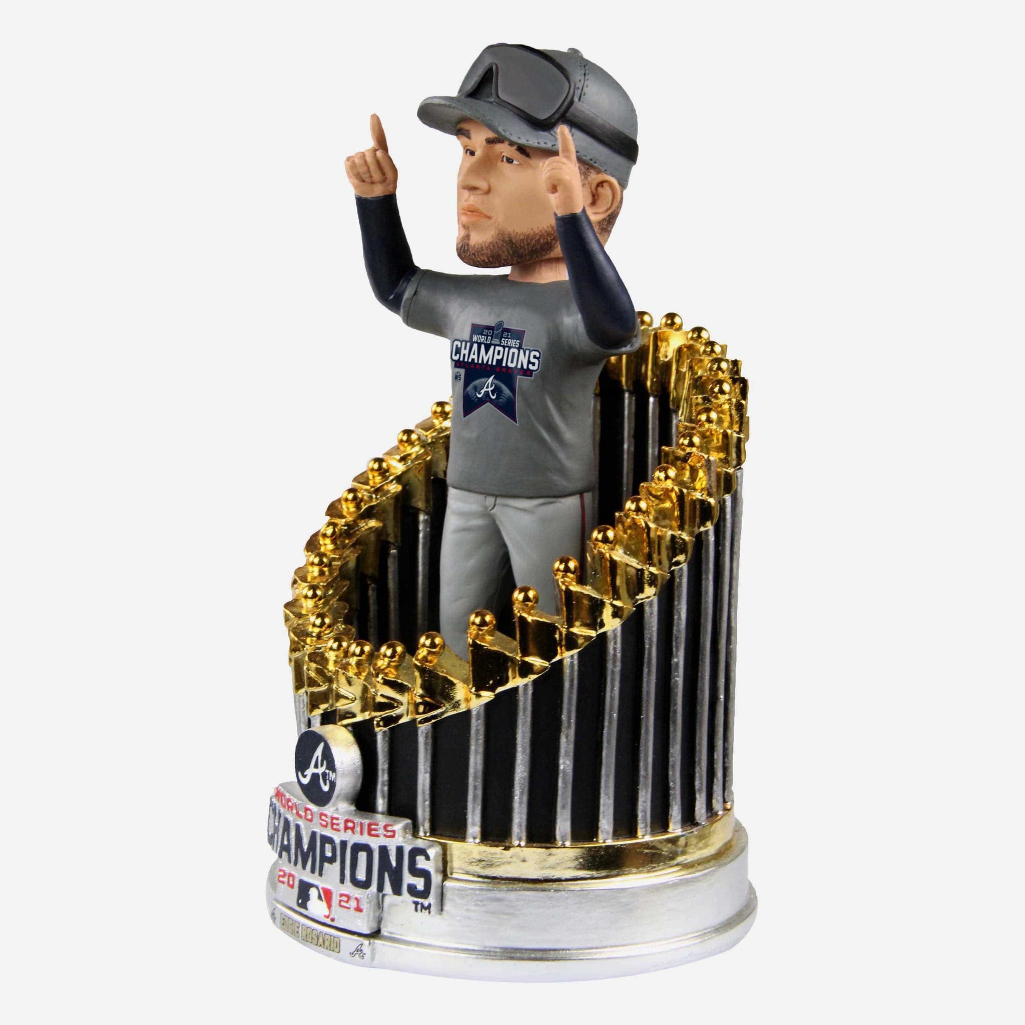 Eddie Rosario showed out on his commemorative NLCS MVP Bobblehead