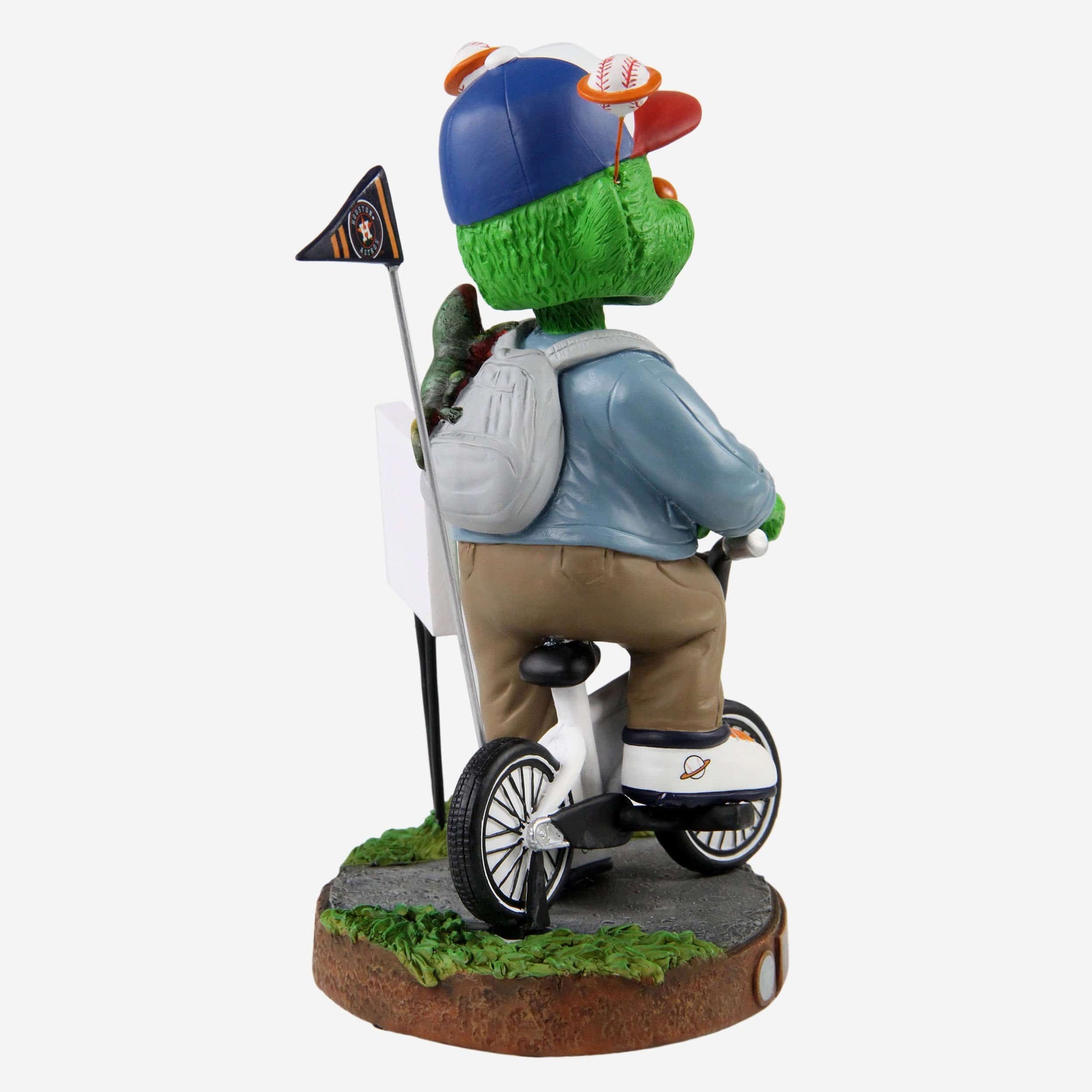 Houston Astros Stranger Things Mascot on Bike Bobblehead