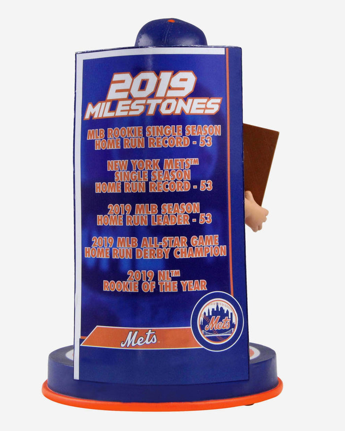 Pete Alonso New York Mets 2019 National League Rookie Of The Year Award Bobblehead FOCO - FOCO.com