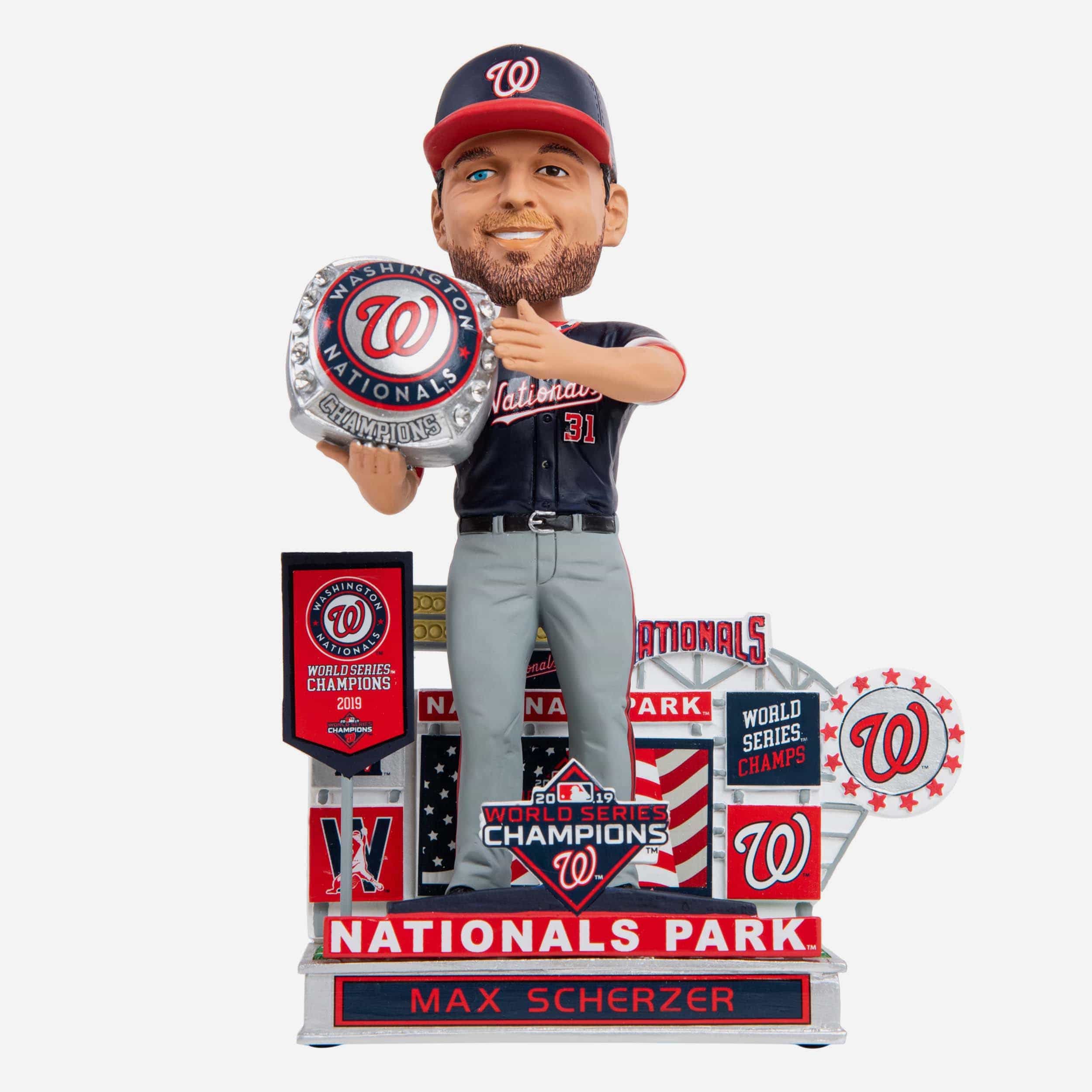 Max Scherzer Washington Nationals Dogs Bobblehead FOCO