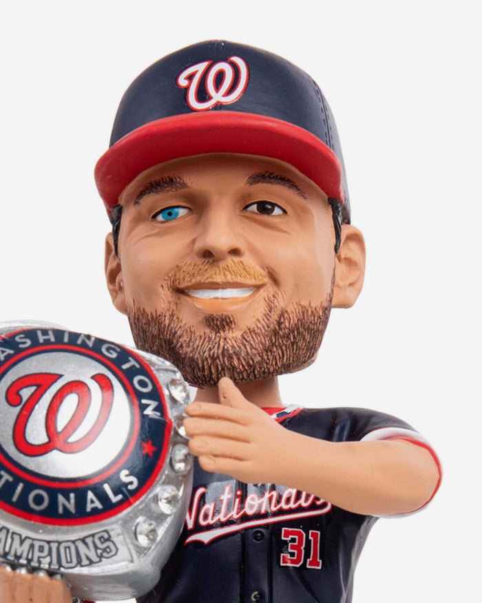 Max Scherzer Washington Nationals Banner Ceremony Bobblehead FOCO - FOCO.com