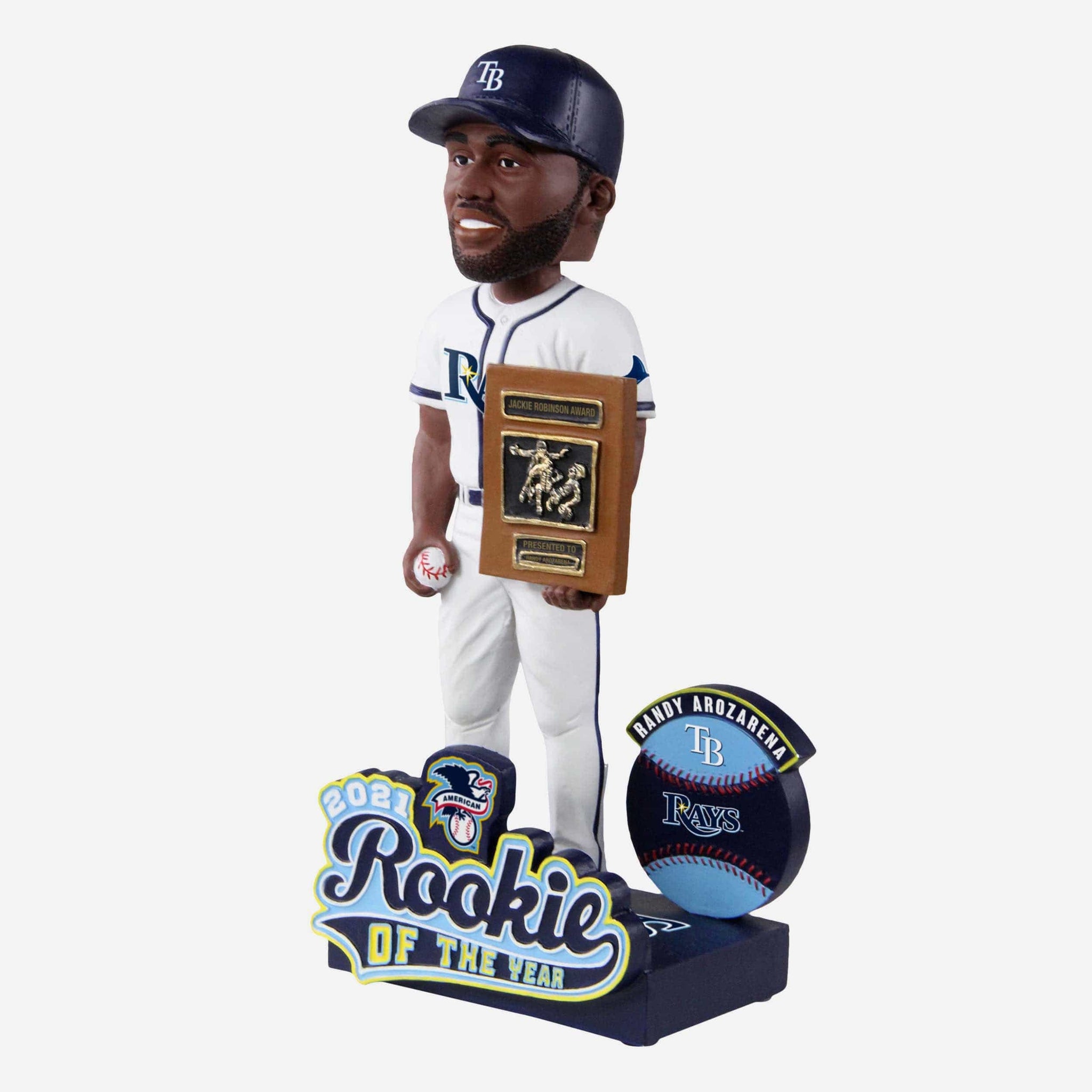 Randy Arozarena Tampa Bay Rays Touch Tank Bobblehead FOCO