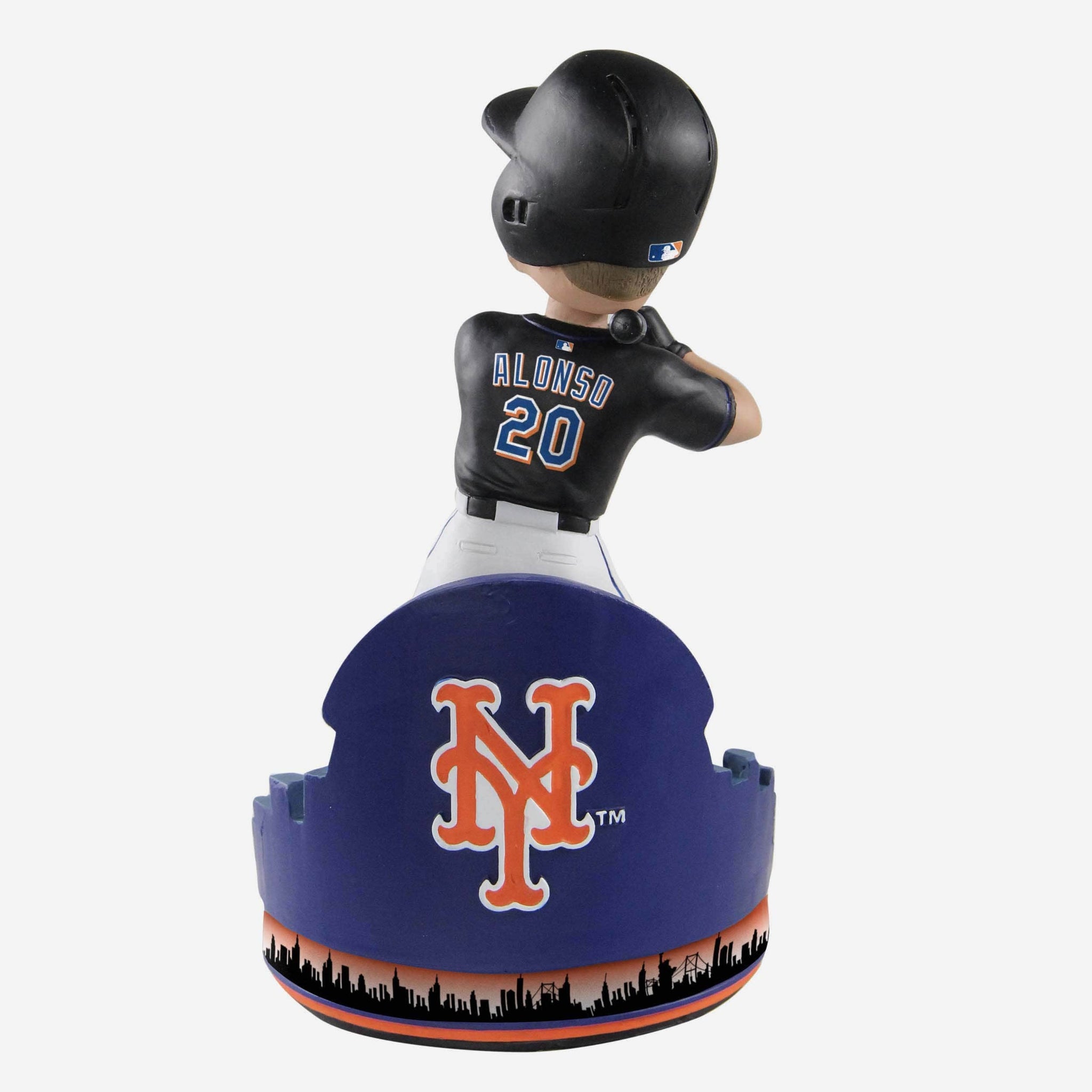 Pete Alonso New York Mets Black Jersey Bobblehead NIB 8"