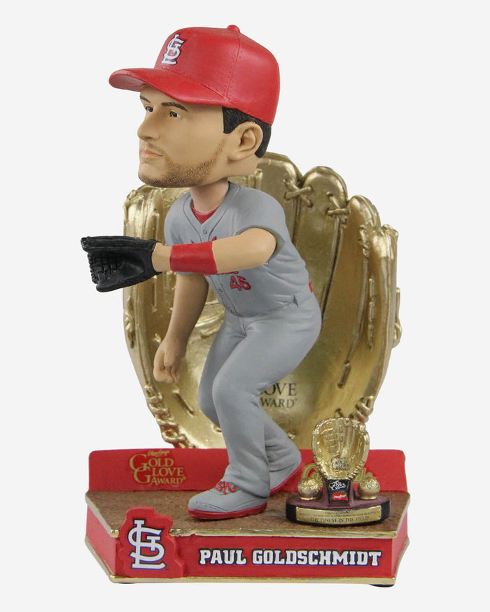 Paul Goldschmidt St Louis Cardinals 2021 Gold Glove Bobblehead FOCO - FOCO.com