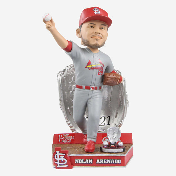 Nolan Arenado St Louis Cardinals Light Blue Jersey Bobblehead FOCO