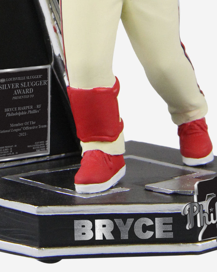 Bryce Harper Philadelphia Phillies 2021 Silver Slugger Bobblehead FOCO - FOCO.com