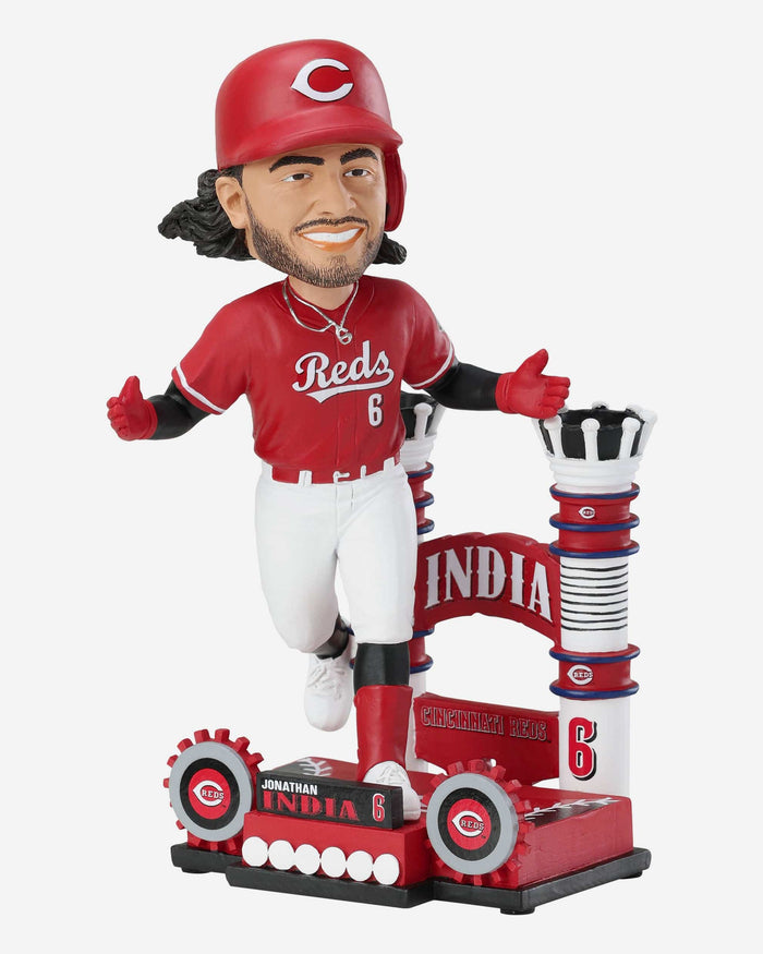 Jonathan India Cincinnati Reds Smoke Stack Ambassador Bobblehead FOCO - FOCO.com