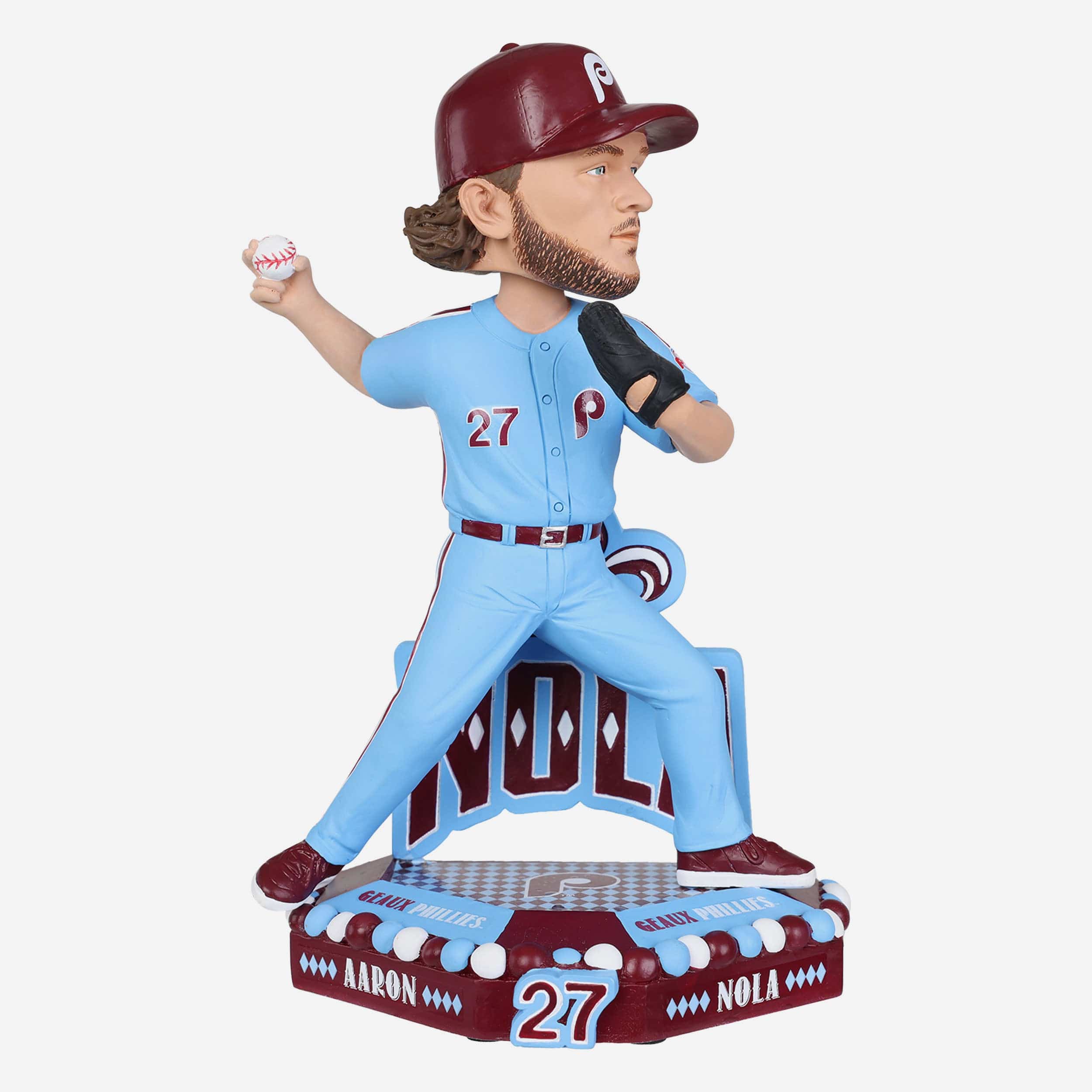 Aaron Nola Philadelphia Phillies Geaux Ambassador Bobblehead