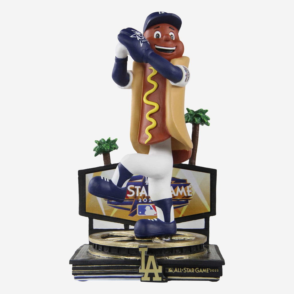 Dodger Dog Los Angeles Dodgers 2022 MLB All-Star Commemorative Mascot Bobblehead FOCO - FOCO.com