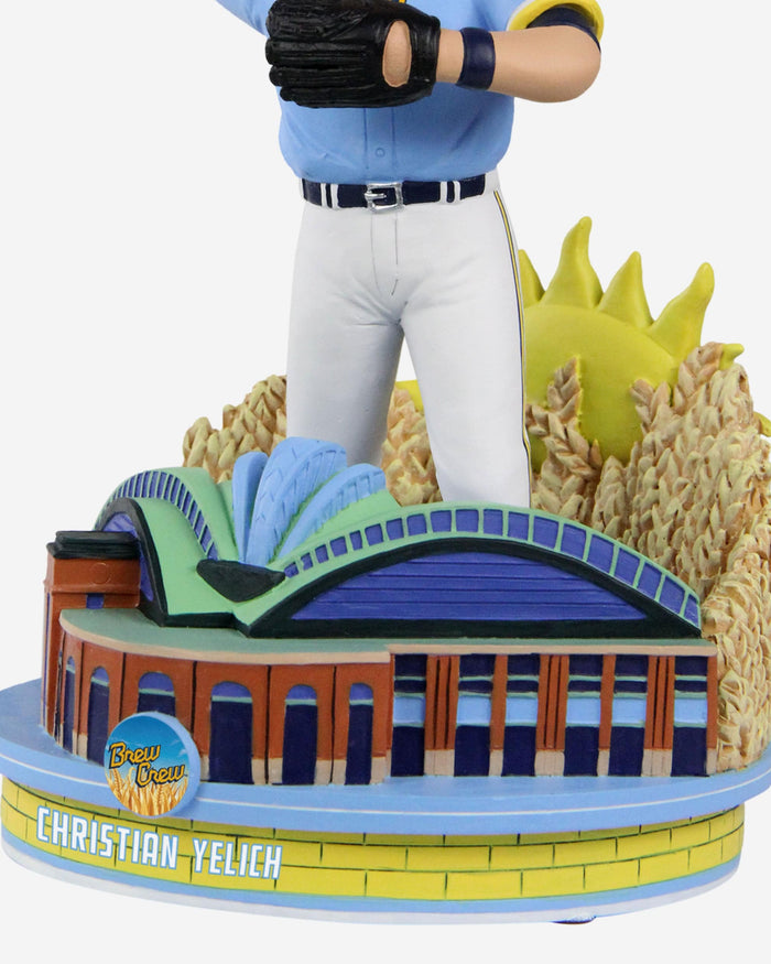 Christian Yelich Milwaukee Brewers 2022 City Connect Bobblehead FOCO