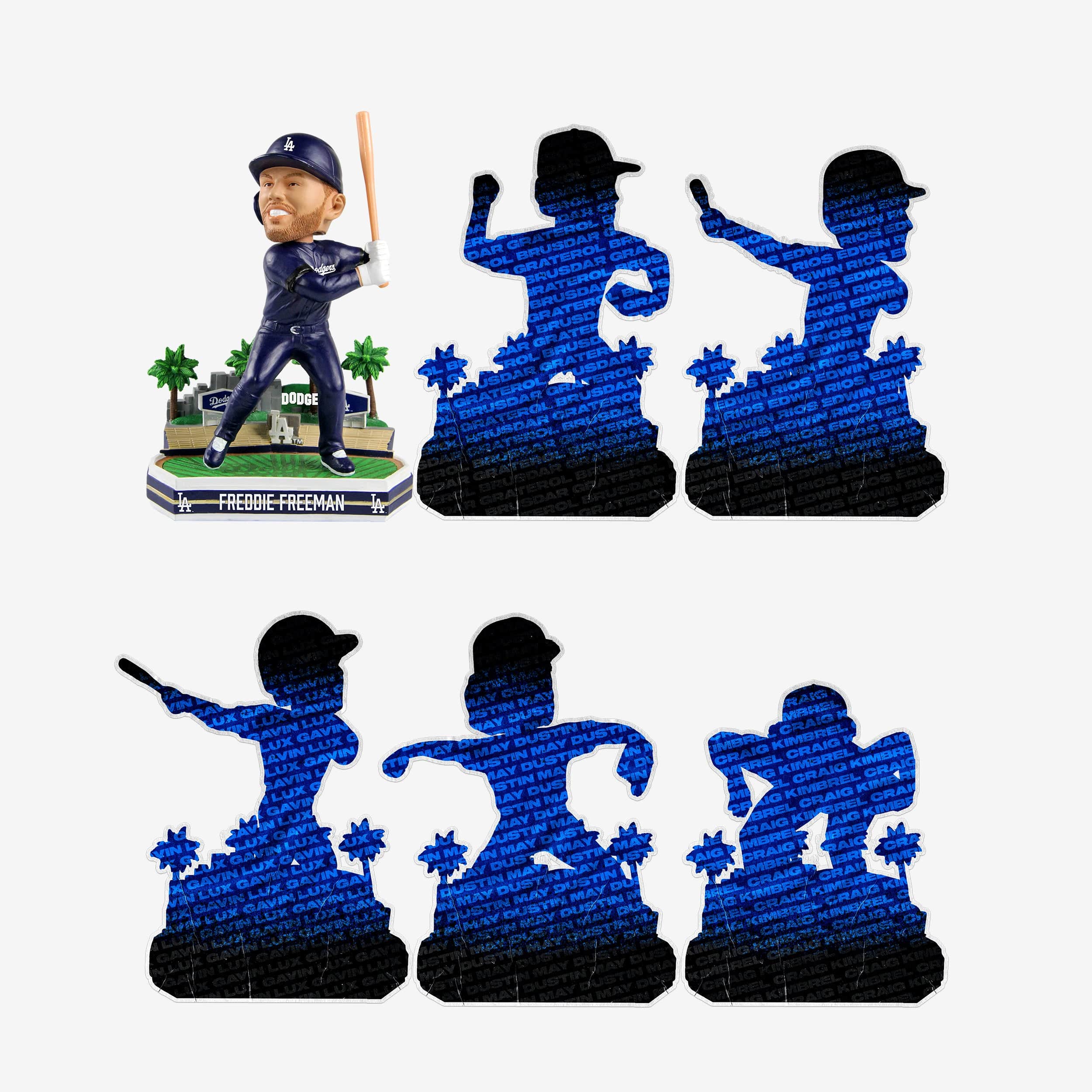 Gavin Lux Los Angeles Dodgers 2022 City Connect Bobblehead Officially Licensed by MLB