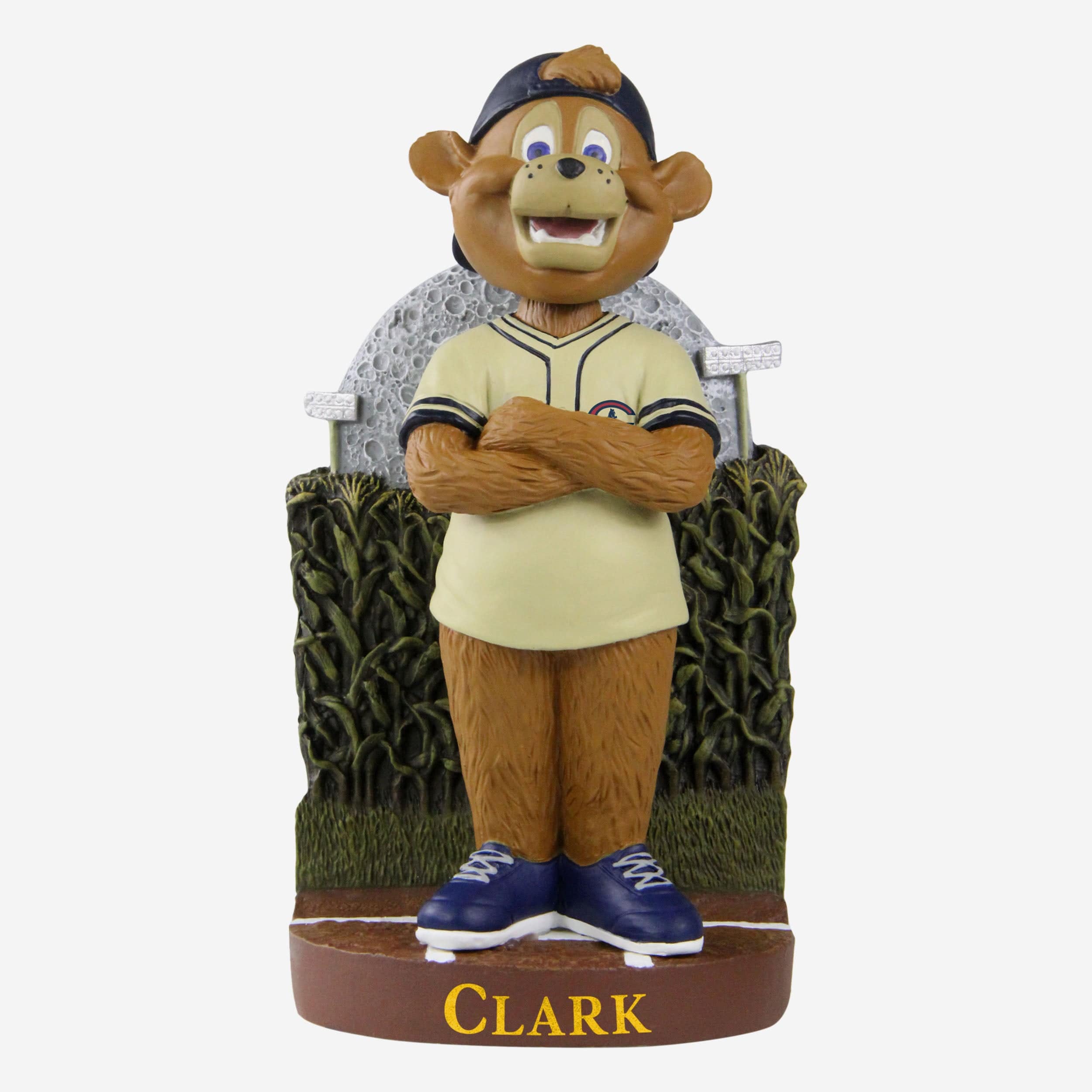 Clark Mascot Riding Bobblehead