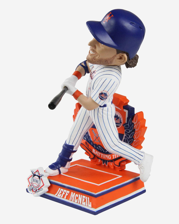 Jeff McNeil New York Mets Black Jersey Bobblehead FOCO