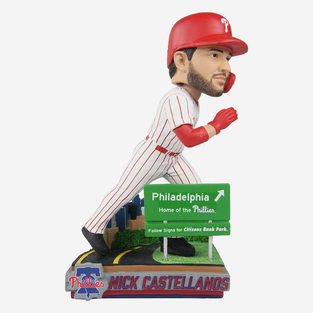 Nick Castellanos Philadelphia Phillies Next Stop Bobblehead FOCO - FOCO.com