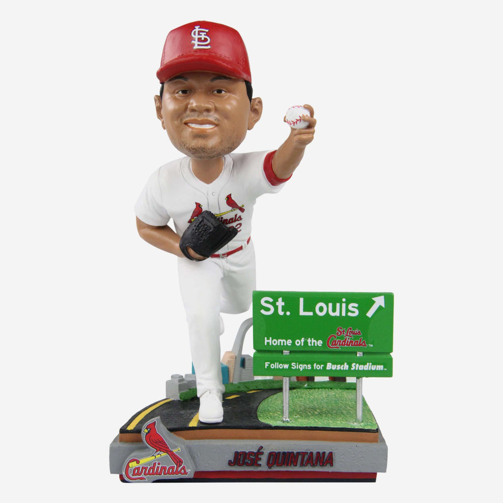 Jose Quintana St Louis Cardinals Next Stop Bobblehead FOCO - FOCO.com