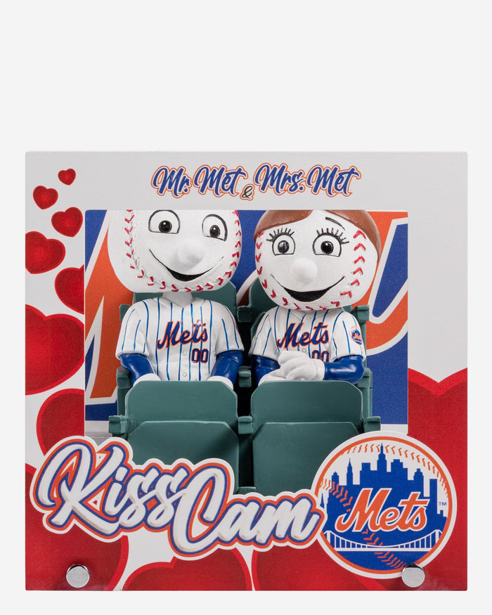 Mr Met New York Mets Mascot Action Pose Light Up Ball Bobblehead FOCO