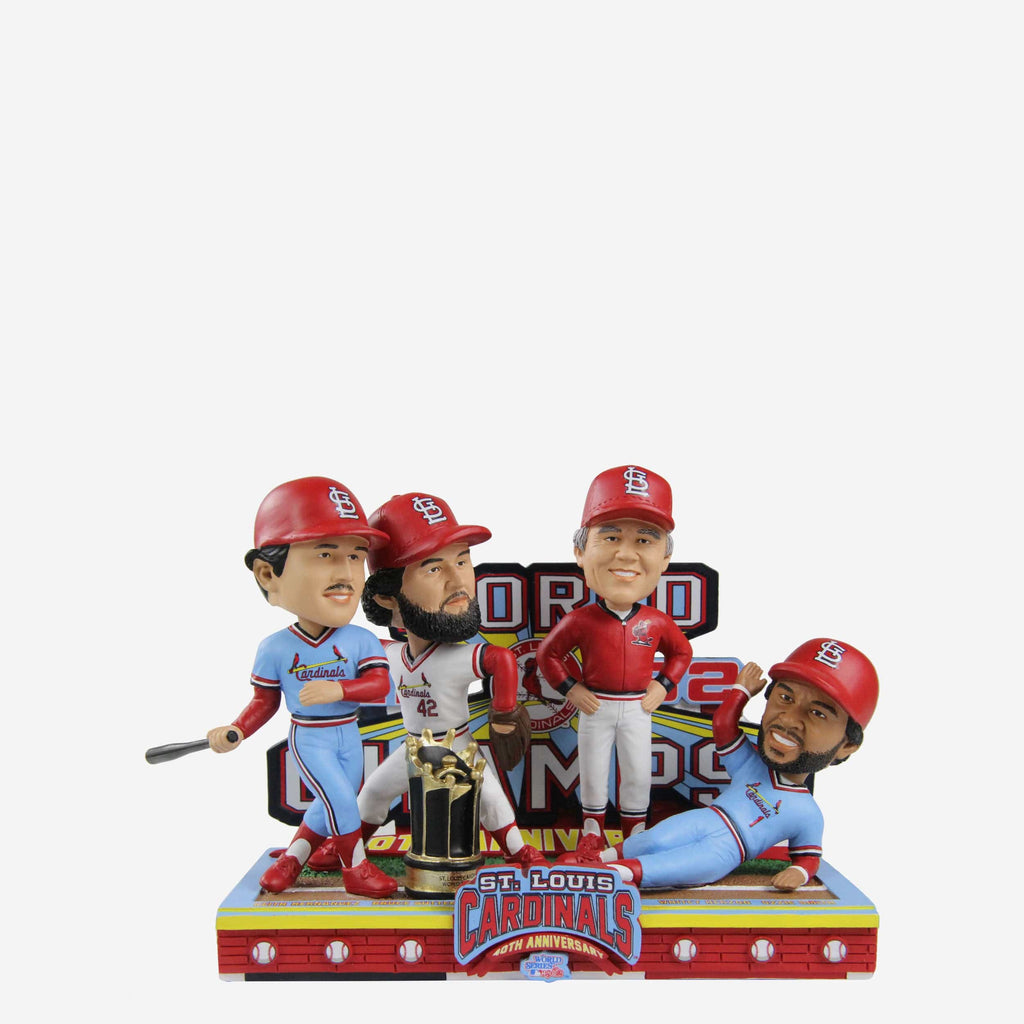 St Louis Cardinals 1982 World Series Champions 40th Anniversary Mini B FOCO