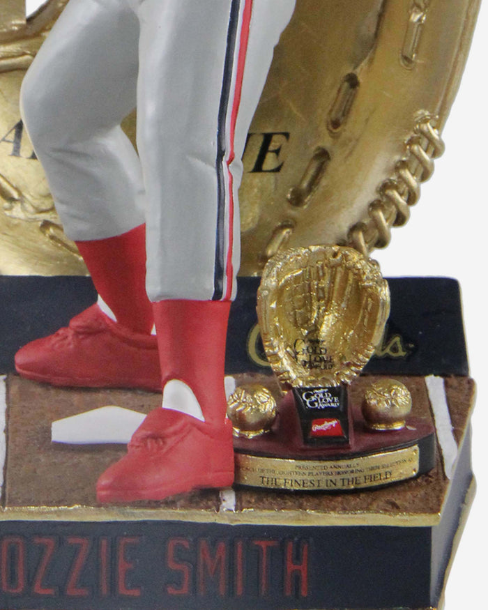 Ozzie Smith Signed St. Louis Cardinals Gold Glove Bobblehead MLB
