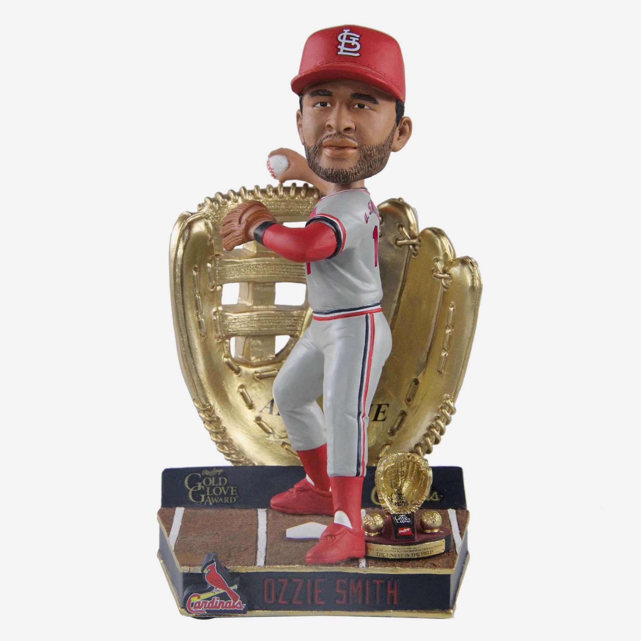 Ozzie Smith St Louis Cardinals All Time Gold Glove Bobblehead FOCO