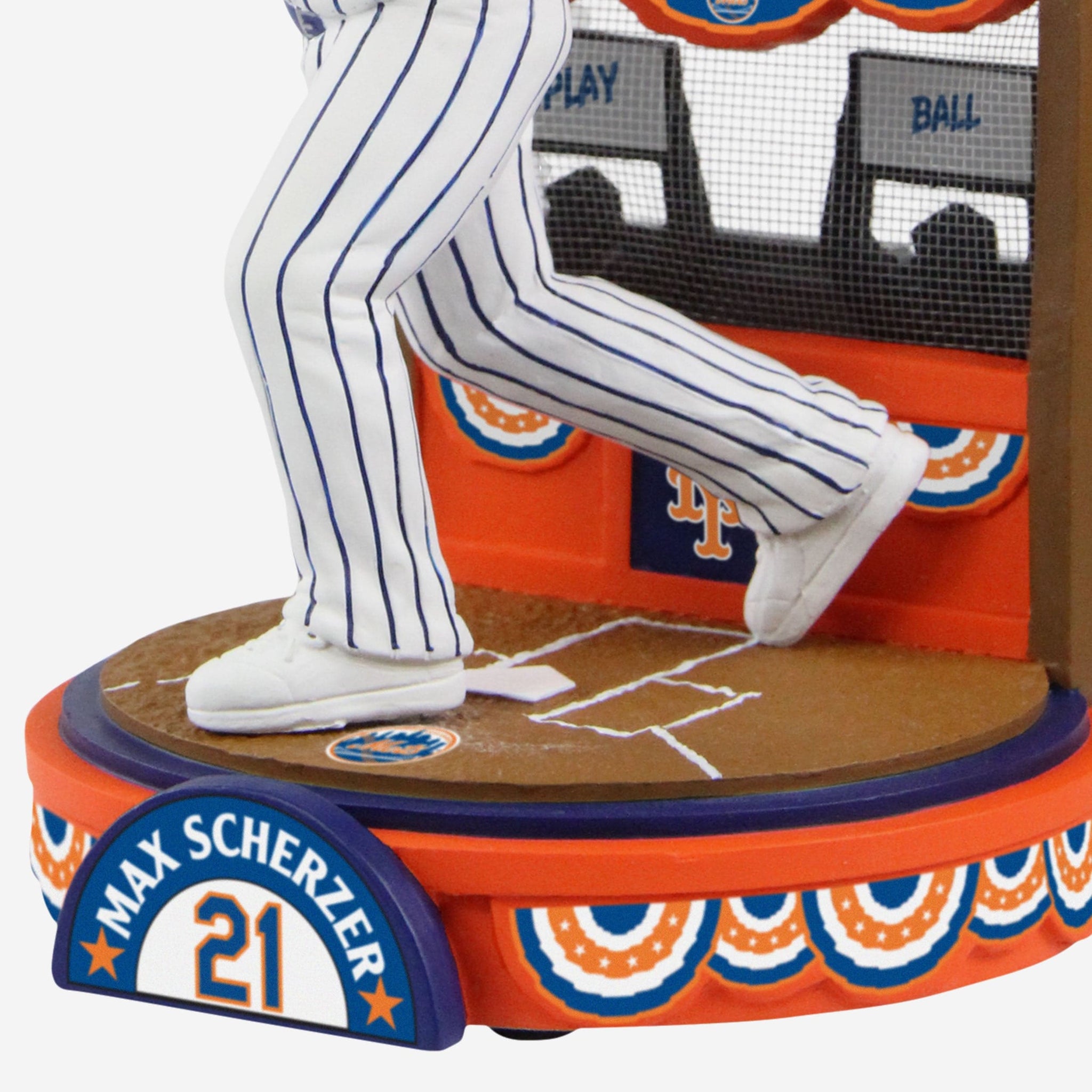 New York Mets Max Scherzer FOCO Highlight Series Bobblehead