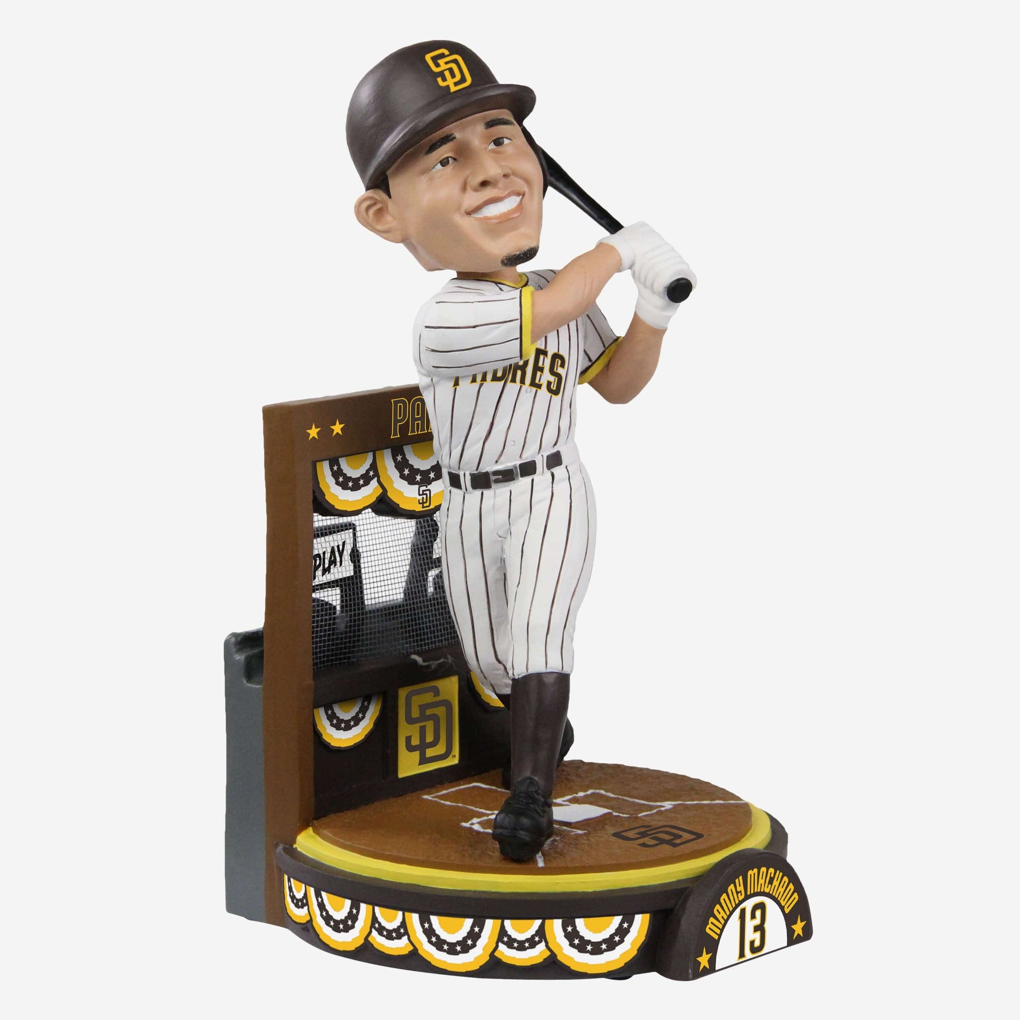 Manny Machado (San Diego Padres) Hero Series MLB Bobblehead by FOCO -  CLARKtoys