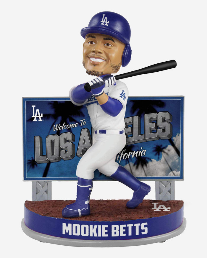 Mookie Betts Los Angeles Dodgers FOCO Trading Card Bobblehead