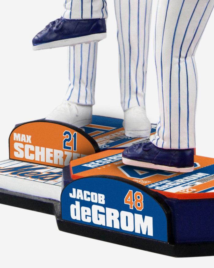 Jacob deGrom & Max Scherzer New York Mets Bobblemate Bobblehead FOCO