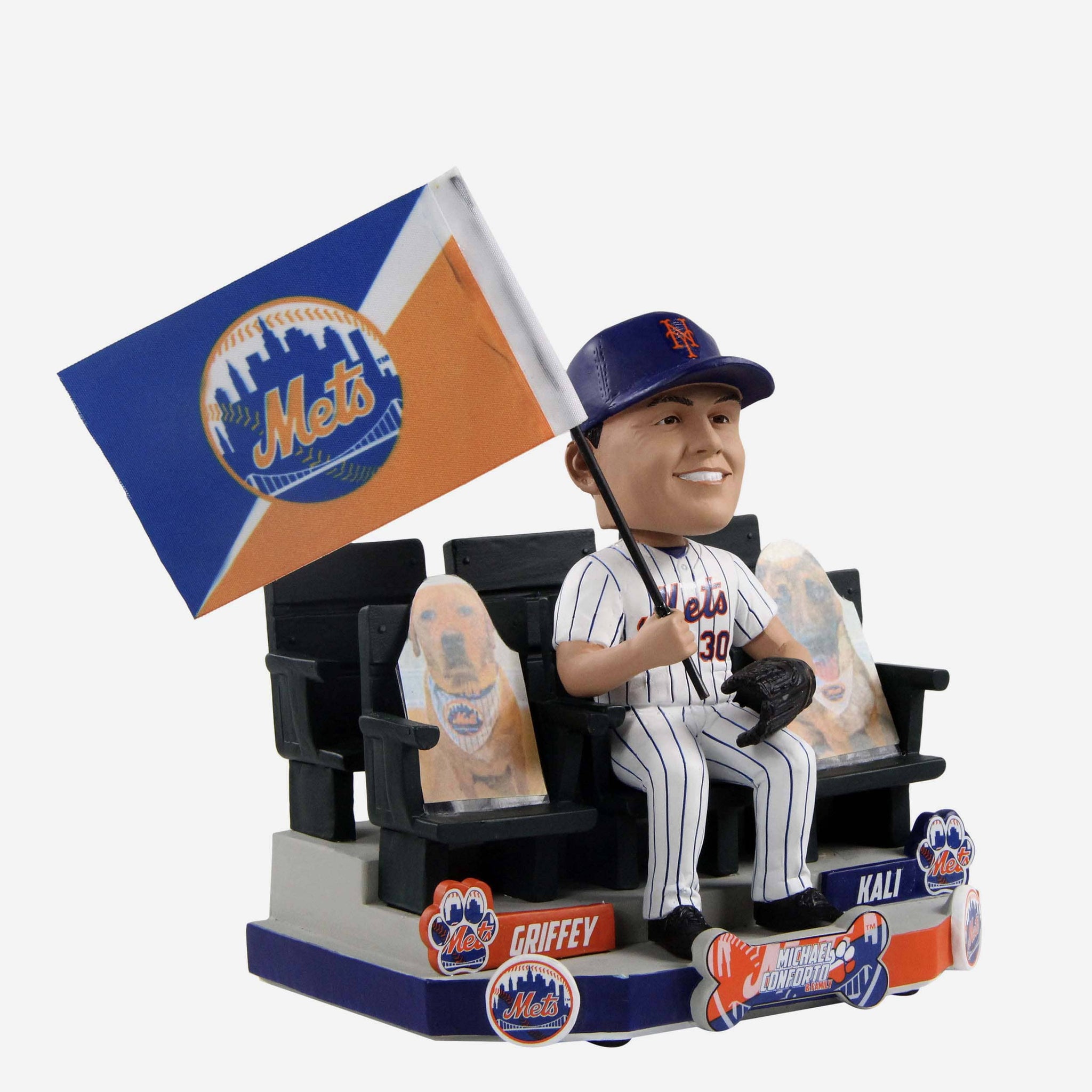 Michael Conforto New York Mets Cardboard Dogs Cutout Bobblehead FOCO