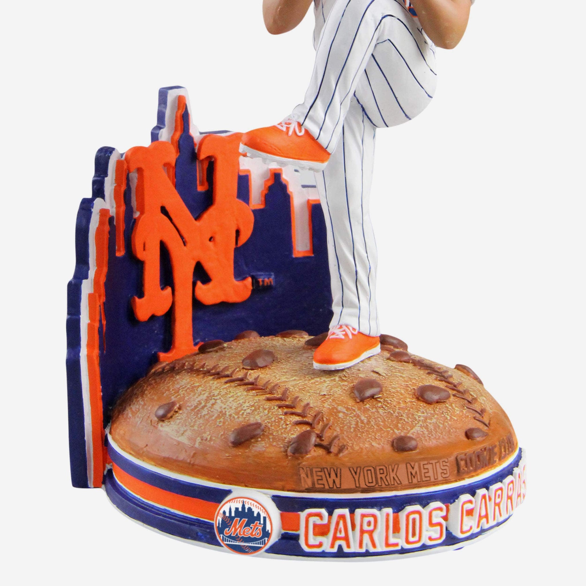 Carlos Carrasco New York Mets Black Jersey Bobblehead Officially Licensed by MLB