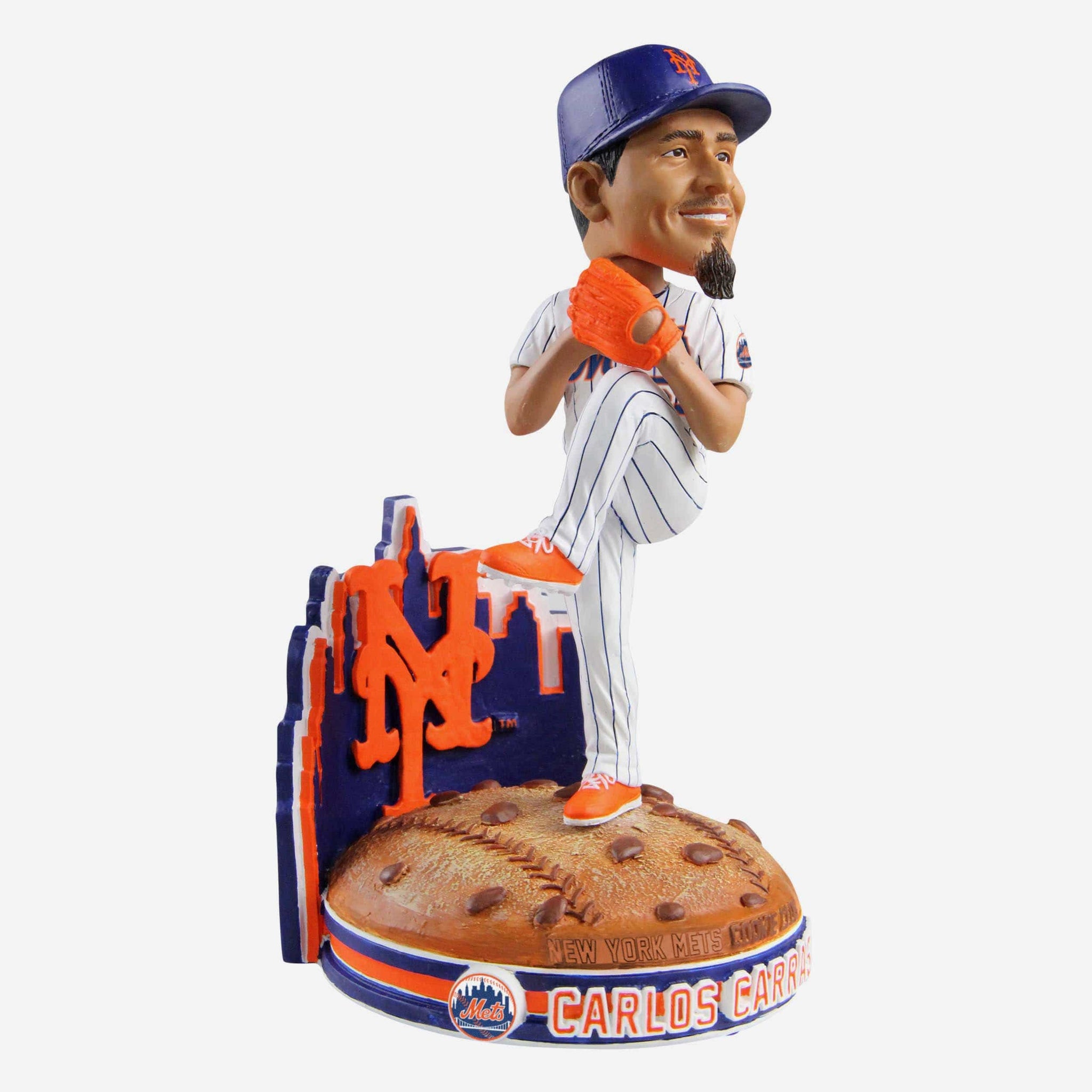 Carlos Carrasco New York Mets Black Jersey Bobblehead Officially Licensed by MLB