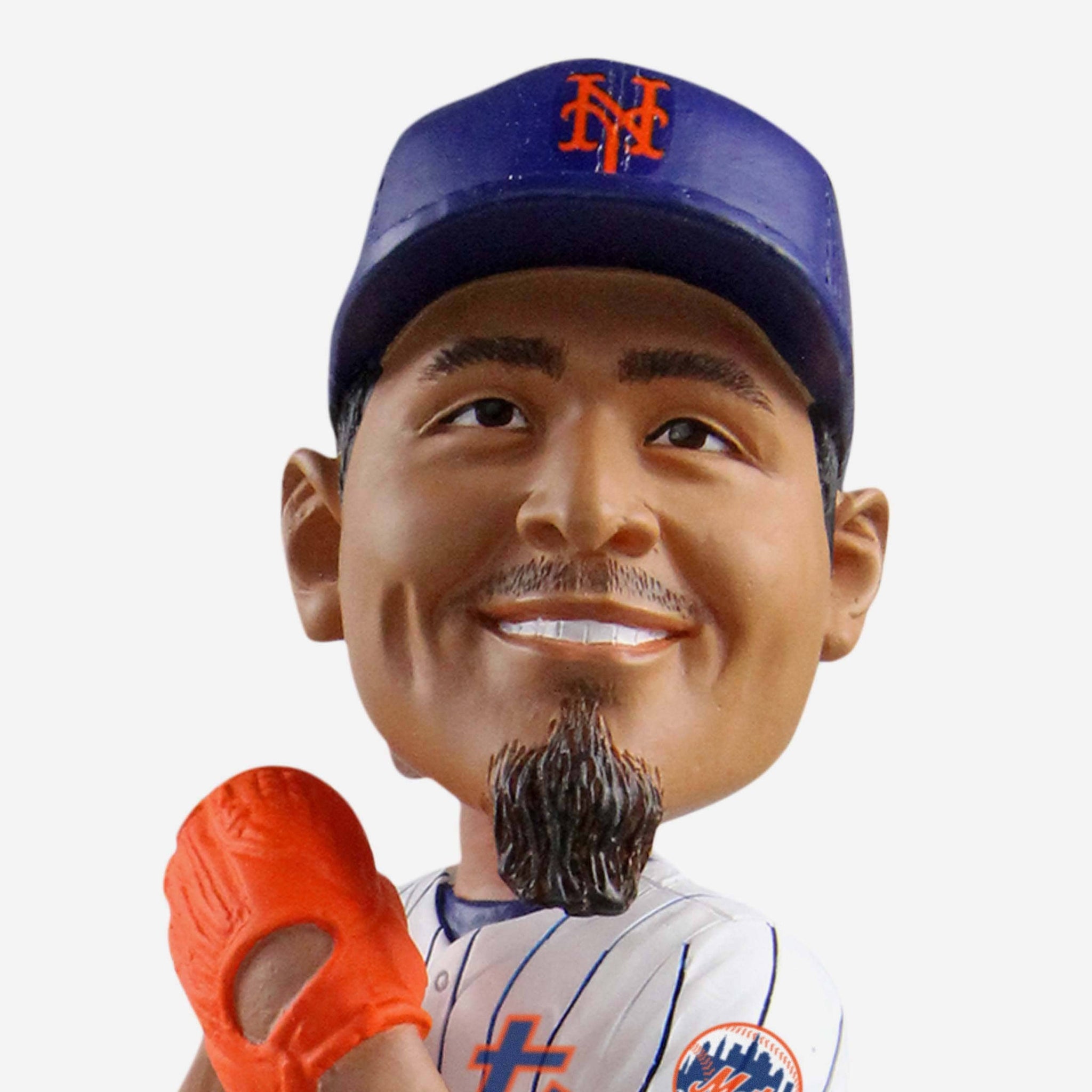 Carlos Carrasco New York Mets Black Jersey Bobblehead Officially Licensed by MLB