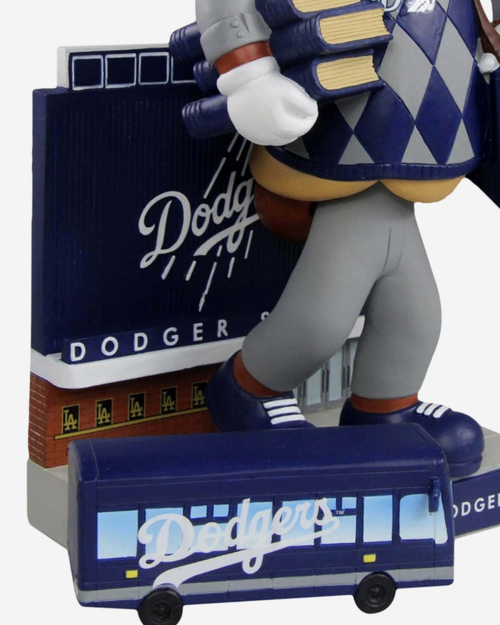 Los Angeles Dodgers Back To School Dodger Dog Bobblehead FOCO - FOCO.com