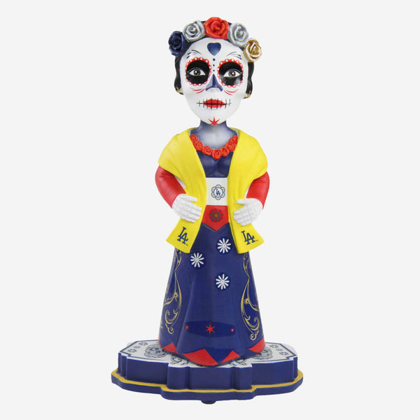 Los Angeles Dodgers Day Of The Dead Skull Figurine FOCO