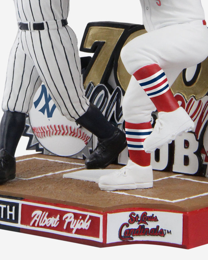 Albert Pujols & Babe Ruth St. Louis Cardinals & New York Yankees Dual  Bobblehead at 's Sports Collectibles Store