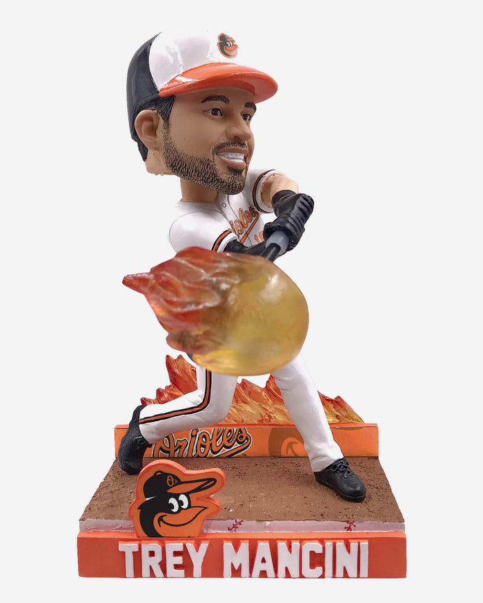 Trey Mancini Baltimore Orioles On Fire Bobblehead FOCO - FOCO.com