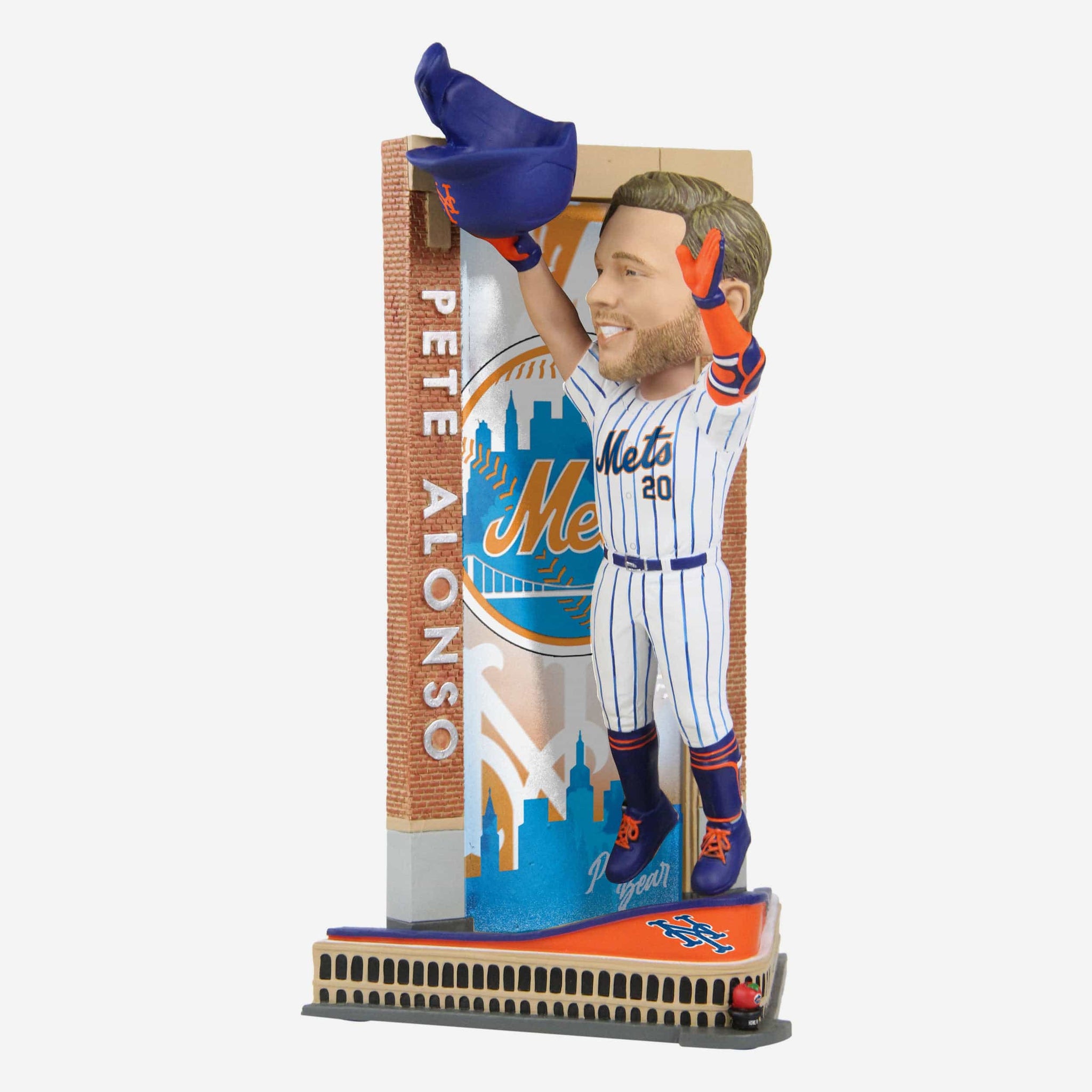 Pete Alonso New York Mets Black Jersey Bobblehead FOCO