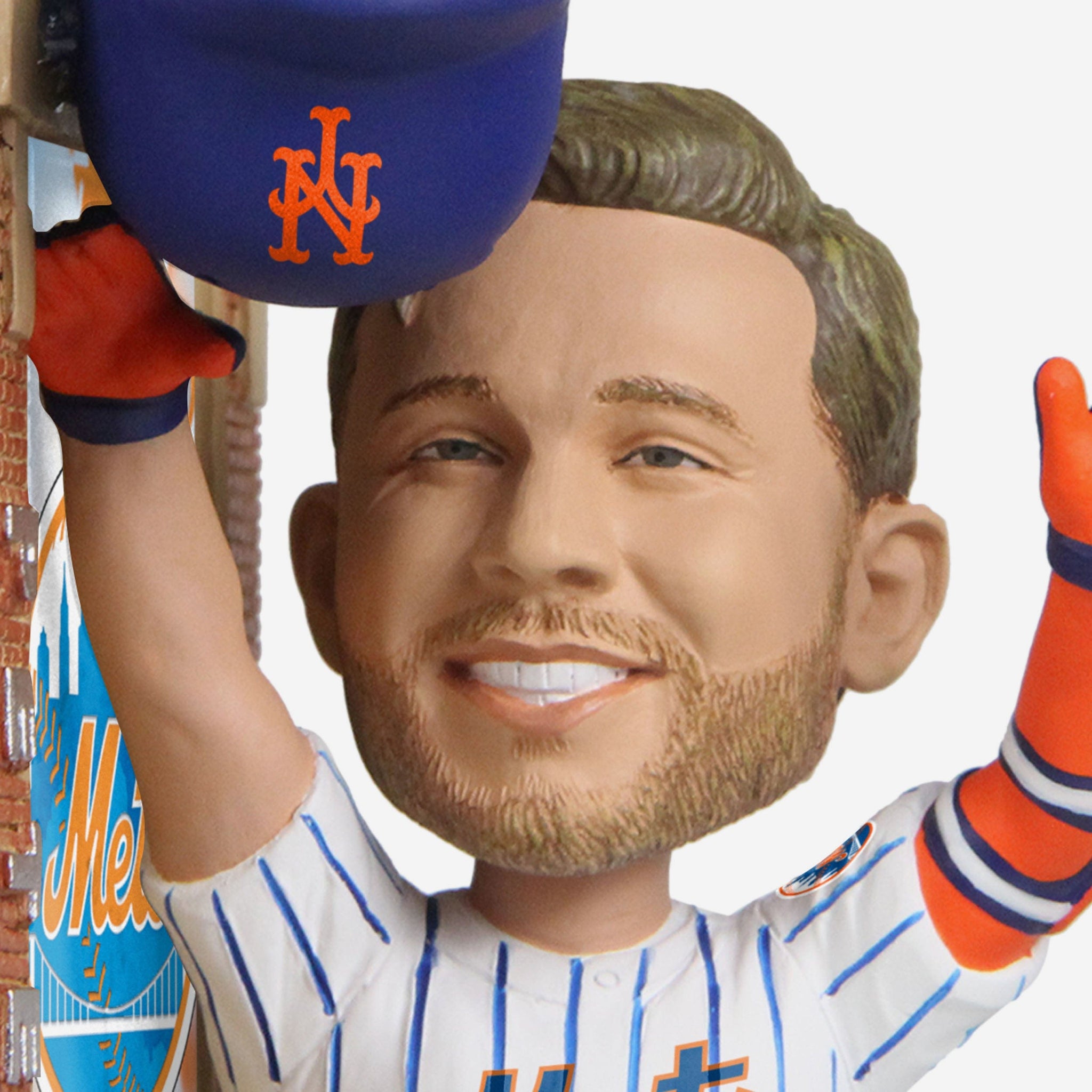 Pete Alonso New York Mets Black Jersey Bobblehead FOCO