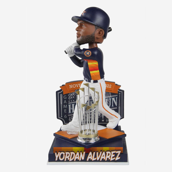 Yordan Alvarez Houston Astros 2022 World Series Champions 3 Ft Bobbleh FOCO