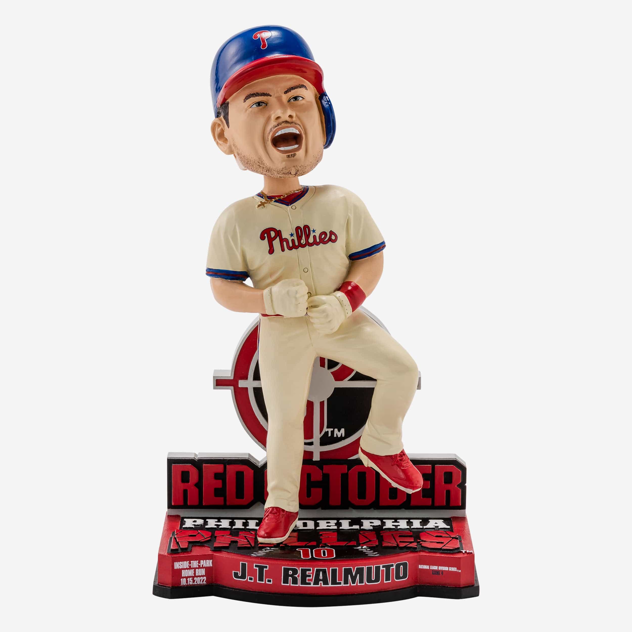 FOCO releases JT Realmuto Phila. Phillies 'Homerun Straw Hat' bobblehead 