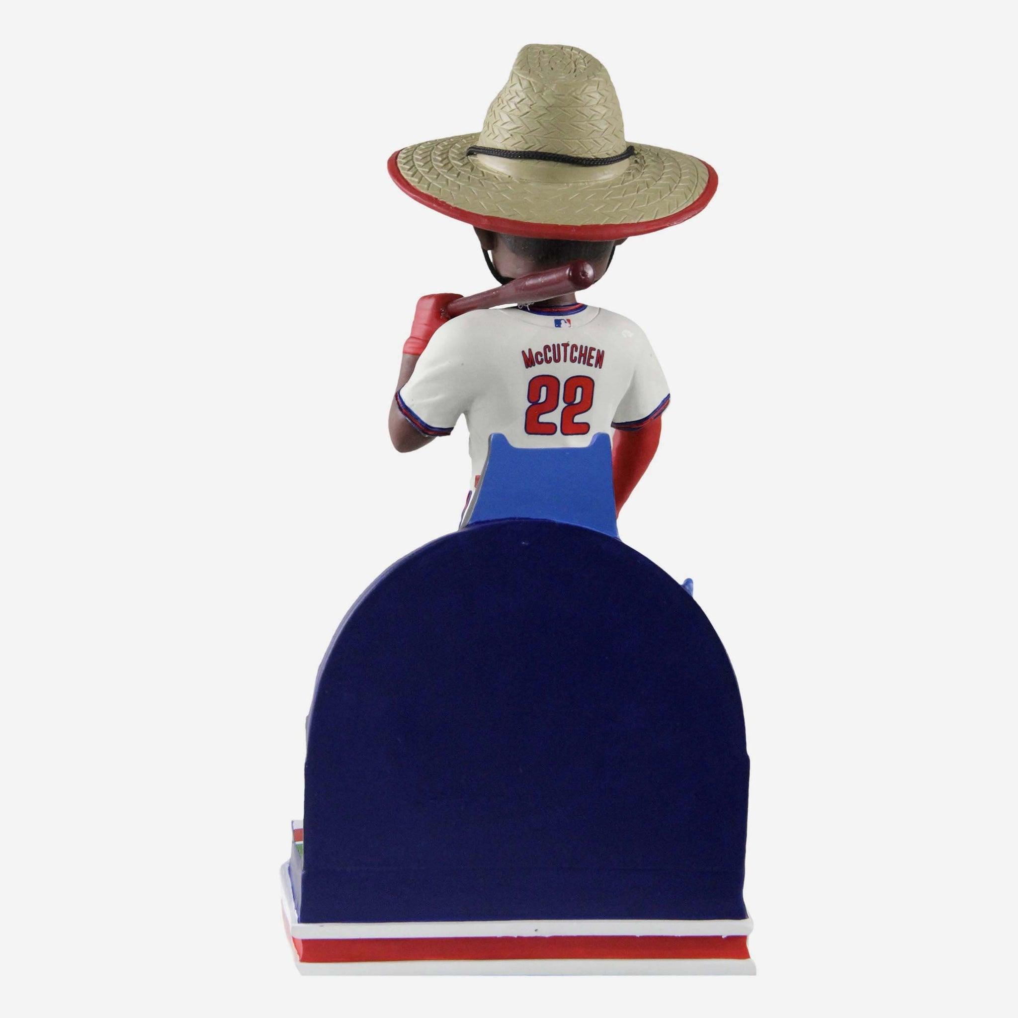 Andrew McCutchen Philadelphia Phillies Home Run Straw Hat Bobblehead FOCO