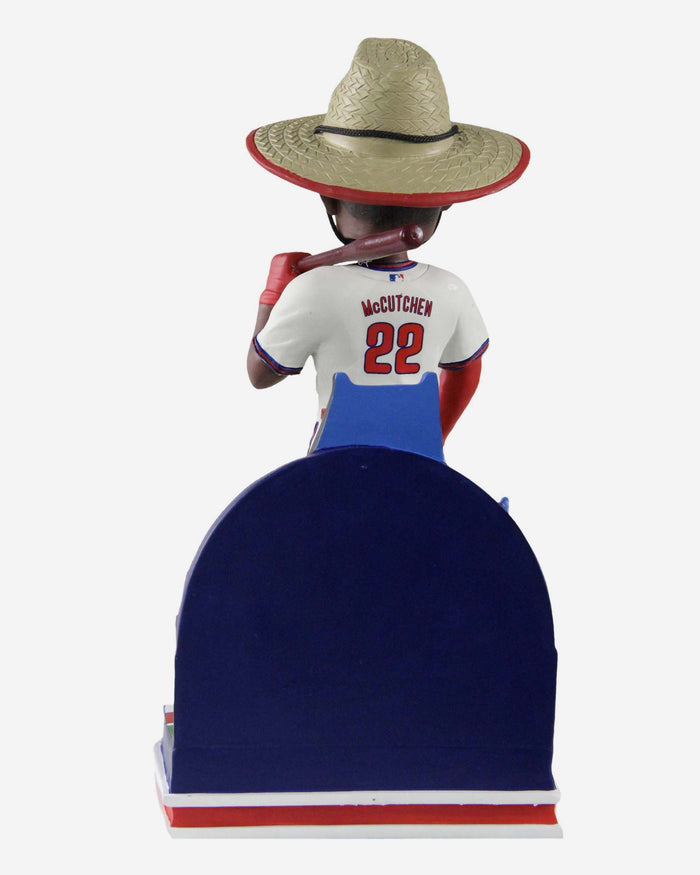 Andrew McCutchen Philadelphia Phillies Home Run Straw Hat Bobblehead FOCO - FOCO.com