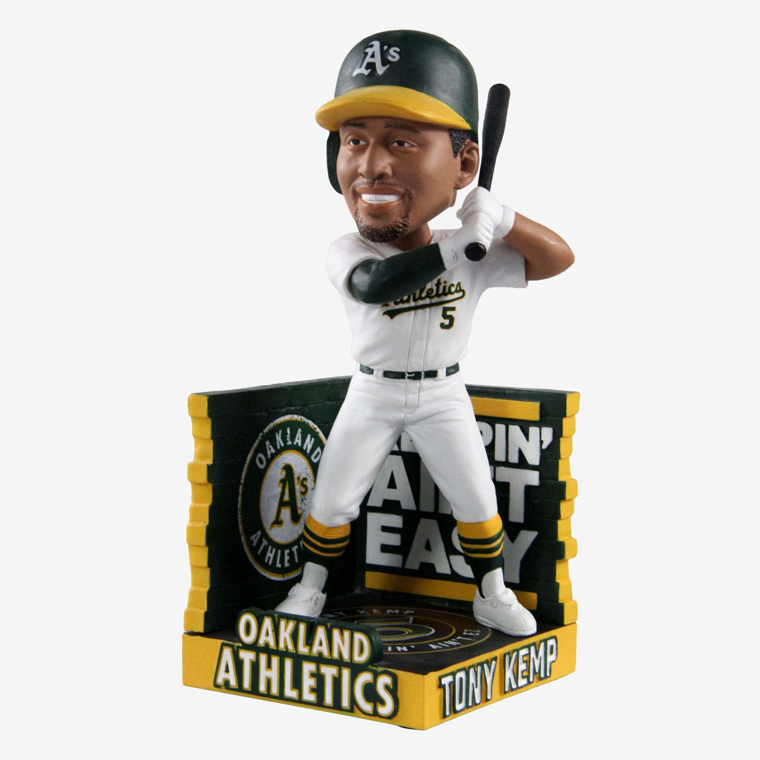 Tony Kemp Oakland Athletics The Catch Bobblehead FOCO