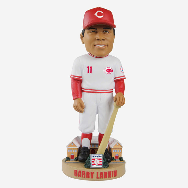 Barry Larkin Cincinnati Reds Bobblehead 2006 [w/ Box] 海外 即決-