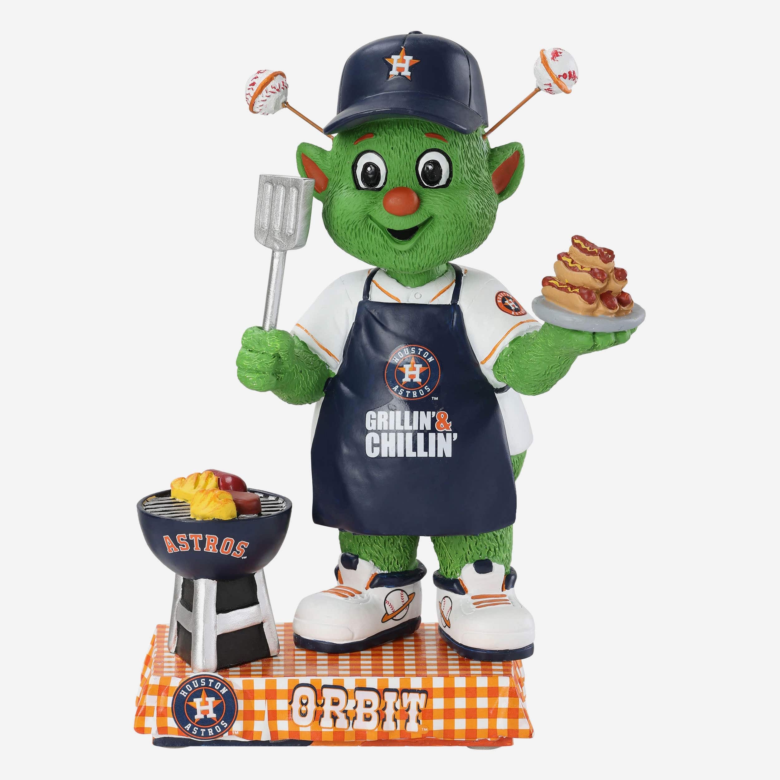 7' Air Inflatable MLB Houston Astros Orbit Mascot by Gemmy Inflatables